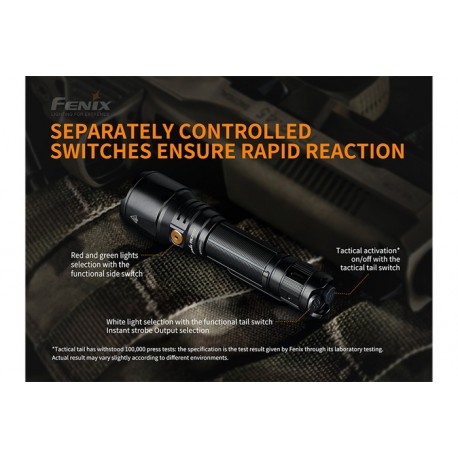 PACKTK26R: Linterna TK26R + Cono tráfico Amarillo AOT-02-A + Funda de cordura