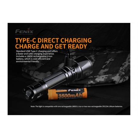 PACKTK26R: Linterna TK26R + Cono tráfico Amarillo AOT-02-A + Funda de cordura