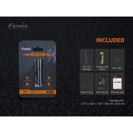 Linterna Fenix E01-V2.0