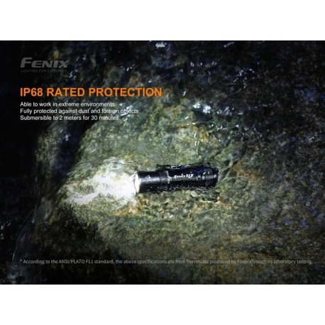 Linterna Fenix E12-V2.0  160 Lúmenes (1 pila AA incluida)