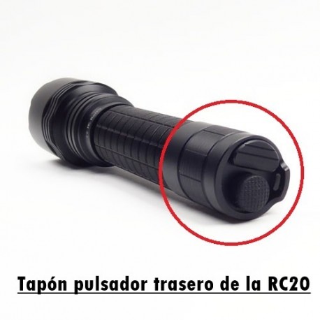 Tapón pulsador trasero de la RC20