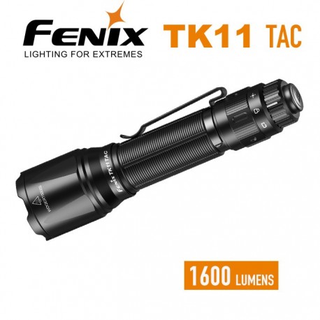 Linterna Fénix TK11Tac 1600 Lúmenes (no incluye batería 18650)