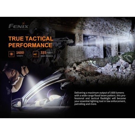 Linterna Fénix TK11Tac 1600 Lúmenes (no incluye batería 18650)