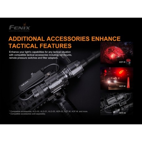 Linterna Fénix TK11Tac 1600 Lúmenes (no incluye batería 18650)