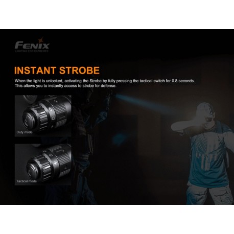 Linterna Fénix TK11Tac 1600 Lúmenes (no incluye batería 18650)