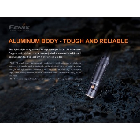 Fénix E35-V3.0 3000 Lúmenes (Incluye batería 21700 DE 5000 mAh recargable por micro USB-Tipo C)