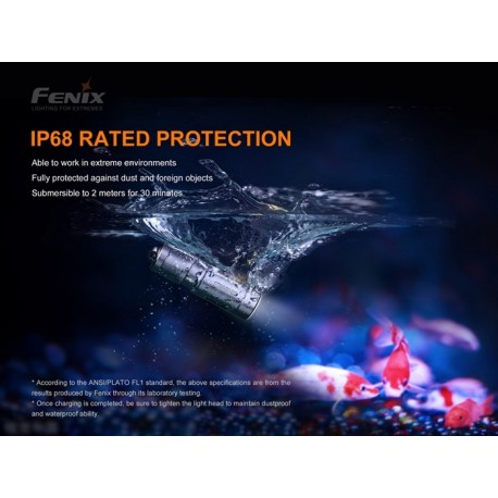 E02R MINI LLAVERO 200 LUMENES RECARGABLE BATERIA INCLUIDA (COLOR NEGRO)