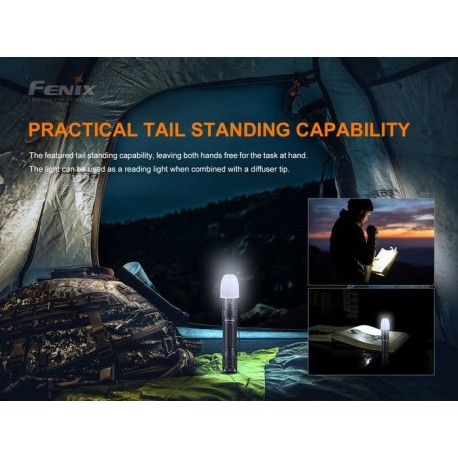 Fénix PD32 V2.0 de 1200 Lúmenes y 395 metros, 3 Modos y Estrobo