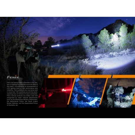 Pack para Caza incluye la Linterna HT18, pulsador remoto y soportes montaje  arma