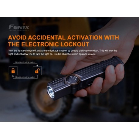 Linterna Pivotante WT25R Recargable con cable magnético y 1000 lúmenes