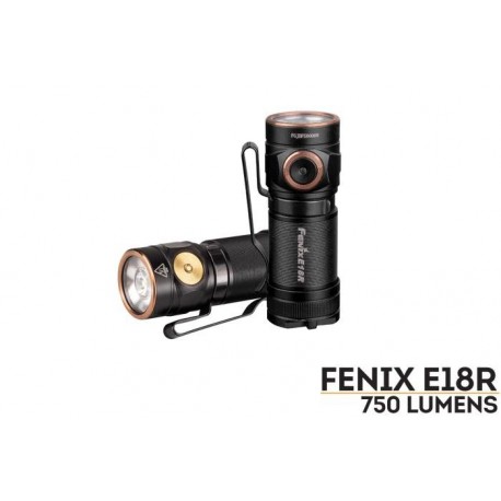Linterna Fenix E18R 750 lúmenes