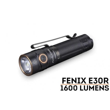 Fénix E30R 1600 Lúmenes recargable 18650 incluida