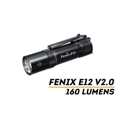 Linterna Fenix E12-V2.0  160 Lúmenes (1 pila AA incluida)