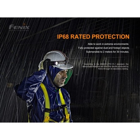 Linterna Led Fénix WF30RE Intrínsecamente segura con 280 lúmenes
