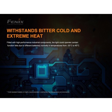 Linterna Led Fénix WF30RE Intrínsecamente segura con 280 lúmenes