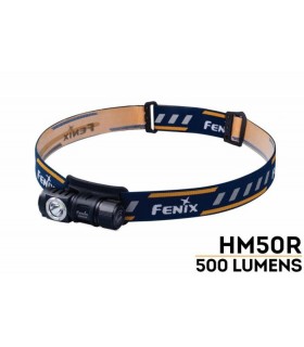 Frontal Fénix HMR50 con 500 Lúmenes Recargable