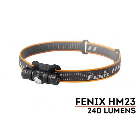 Frontal Fénix HM23 240 lúmenes (1xAA incluida)