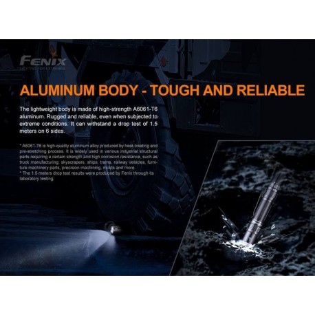 Linterna Fénix PD36 TAC Táctica de 3000 lúmenes y estrobo