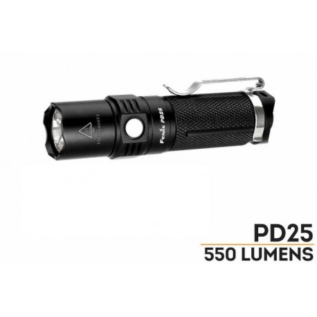 Linterna Fénix PD25 550 lúmenes (1 x CR123 / 1 X 16340)
