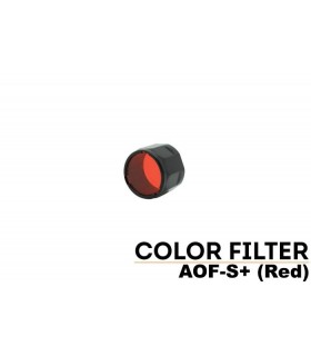 Filtro Rojo Para Linternas Led Fénix Uc35, Rc11, Pd35, Pd12 Y Uc40 Ref. AOF-SR