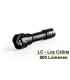 Linterna Luz cálida con zoom 800 lúmenes (No incluye batería)