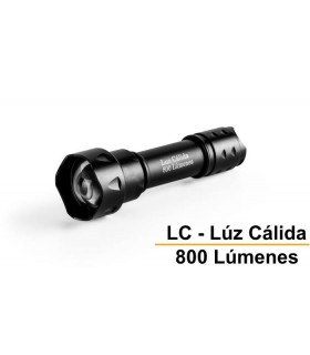 Linterna Luz cálida con zoom 800 lúmenes (No incluye batería)